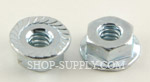 10 - 24 Screw Size Flange Nuts